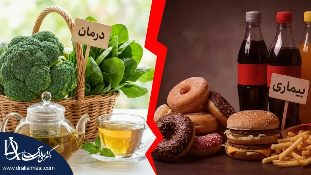 رژیم غذایی مناسب برای درمان کیست تخمدان و غذاهای ممنوعه