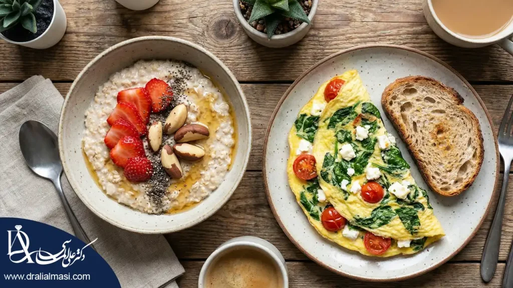 بهترین صبحانه رژیمی و مواد غذایی مفید برای درمان کم کاری تیروئید