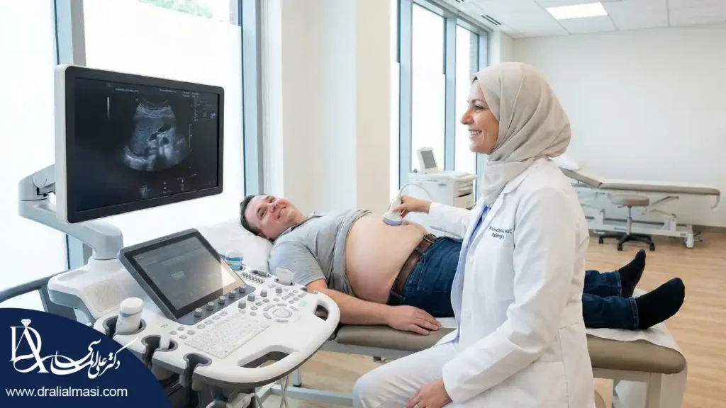 سونوگرافی قبل از عمل اسلیو