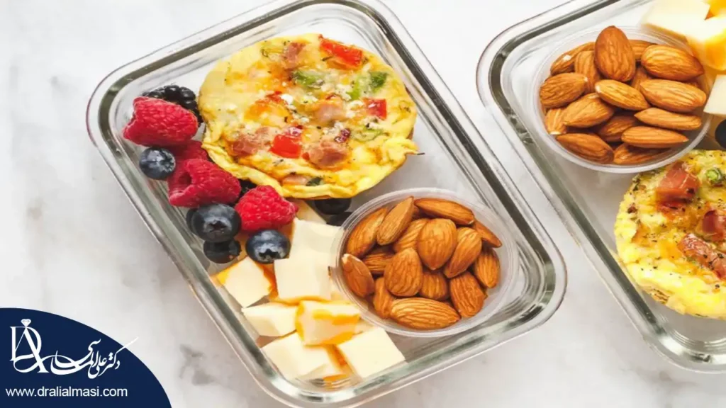 تصویر صبحانه ای که باید بعد از عمل اسلیو مصرف شود