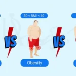 فرق اضافه وزن و چاقی